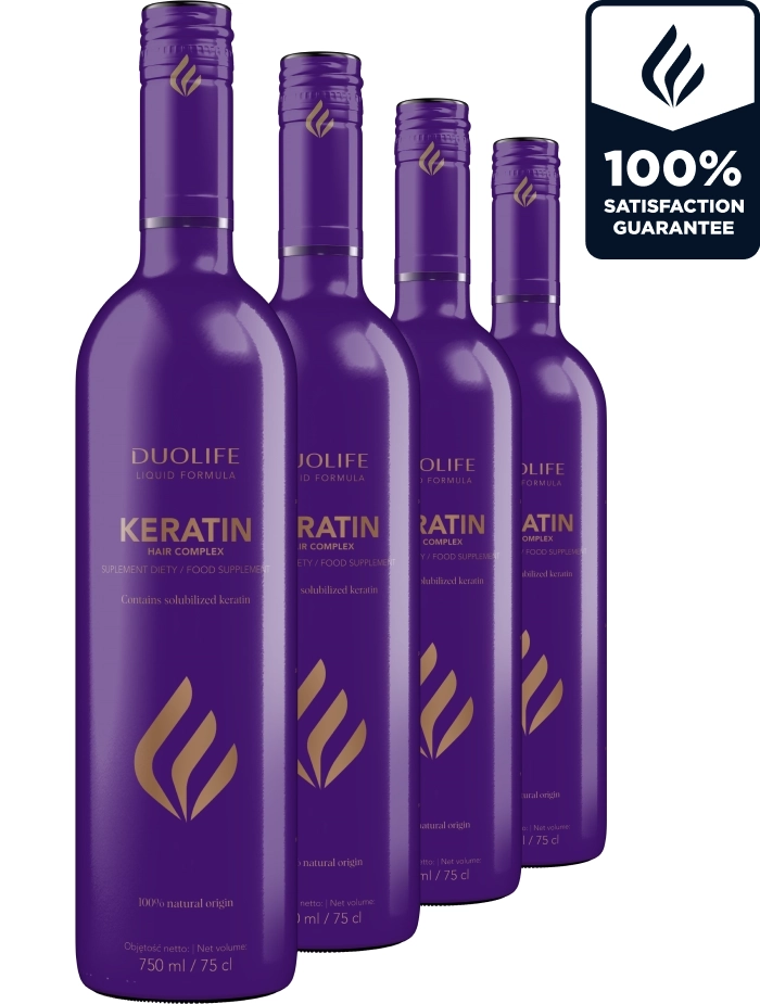 DUOLIFE Keratin Hair Complex set 3 + 1 zdarma!